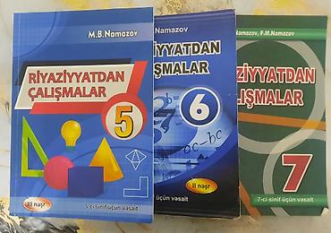 kamp cadirlari: Riyaziyyatdan Çalışmalar – 3 kitablıq dəst - Siniflər: 5, 6, 7 - — 1