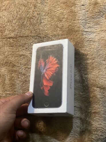 apple iphone 6s: IPhone 6s, 128 ГБ, Черный, Отпечаток пальца