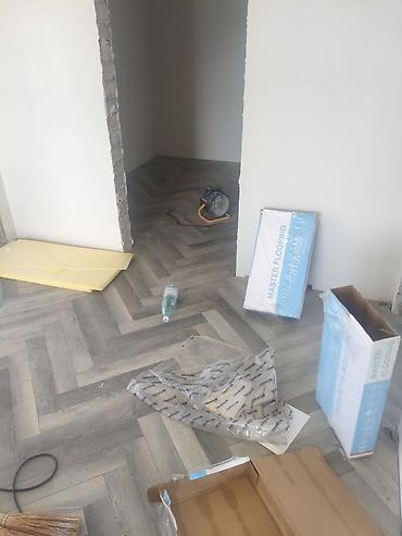 Напольные работы: Шлифовка пола, Укладка пола, Монтаж напольных плинтусов | Паркетная доска, Наливные полы, Ковролин Больше 6 лет опыта — 1