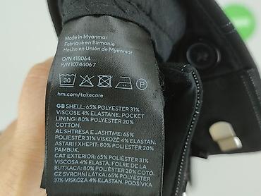 do pracy: H&M, Spodnie materiałowe damskie, rozmiar S — 4