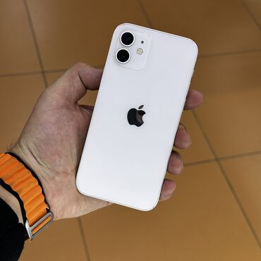 Apple iPhone: IPhone 12, Б/у, 128 ГБ, Белый, 100 % — 1
