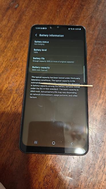 note 13 pro plus: Samsung Galaxy A32 5G, Б/у, 64 ГБ, цвет - Черный, 1 SIM — 4