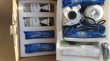 Фото и видеокамеры: 4 ed kamera + kompl kabel dvr pult miska Xüsusiyyətlər: - 4CH NVR — 4