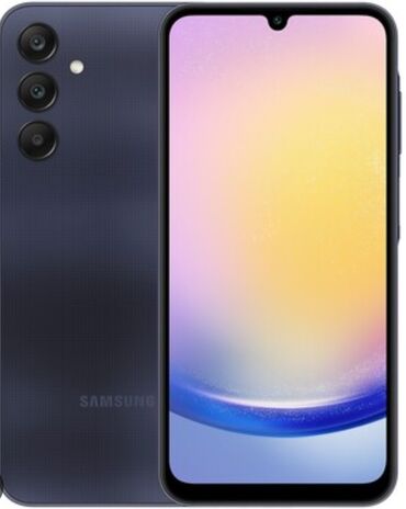 Samsung: Samsung Galaxy A25, Б/у, 128 ГБ, цвет - Черный, 2 SIM