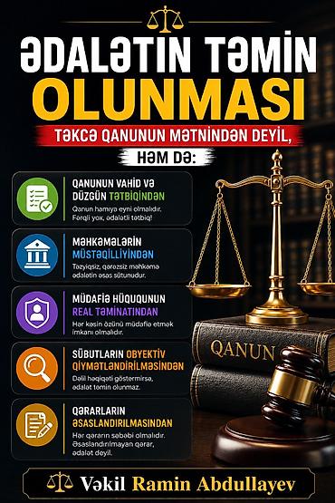vekil nomresi: Hüquqi xidmətlər | Hüquqi şəxslərin dövlət qeydiyyatına alınması, Məhkəmədə nümayəndəlik, Müqavilələrin hazırlanması — 10