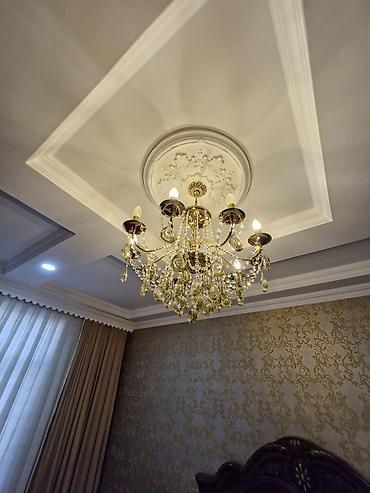 işıq led: Çılçıraq, 5 lampa, Metal — 3