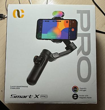Aochuan Smart X Pro – 3 oxlu smartfon stabilizatoru - 3-oxlu mexaniki lalafo.az -da Aochuan Smart X Pro – 3 oxlu smartfon stabilizatoru - 3-oxlu mexaniki