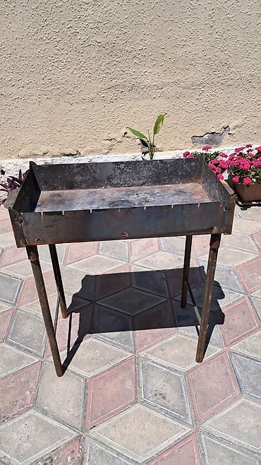 şirvan ikinci el: Manqal 60×40 satilir cəmi 2 dəfə istifade olunub baxanda bilinir — 4