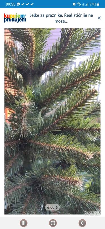 Praznična dekoracija: Jelka, Novo — 11