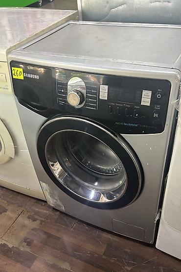 Samsung paltaryuyan maşın – EcoBubble, 6.0 kq Xüsusiyyətlər: - Ön