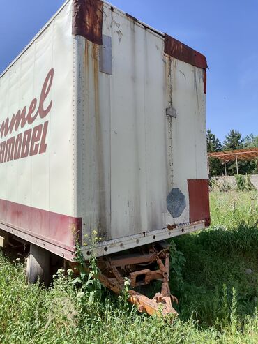 полуприцеп прицеп: Чиркегич, MAN, Изометриялык, 12ден баштап т, Колдонулган