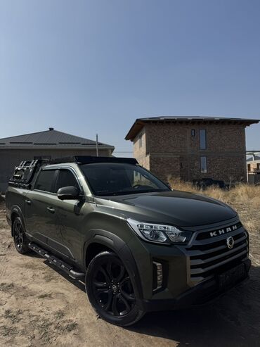 купить багажник на крышу авто в бишкеке: Ssangyong Rexton: 2021 г., 2.2 л, Автомат, Дизель, Пикап