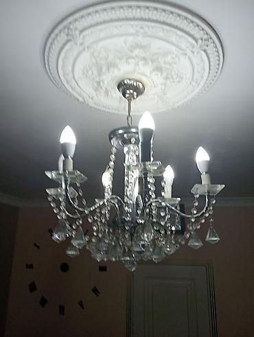 İşıqlandırma: Çılçıraq, 6 lampa, Metal — 1