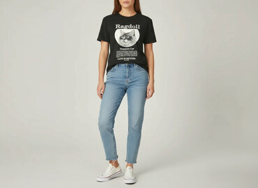 korg t shirty: Reserved, Футболка жіноча, розмір M