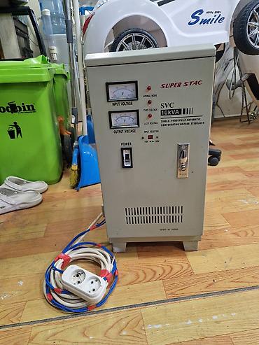 Super STAC SVC 10kVA – tək fazalı, tam avtomatik gərginlik