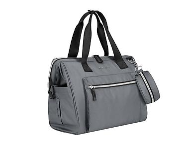 aksa buster: KikkaBoo Torba za mame Maxi premium grey – elegantna i funkcionalna — 3