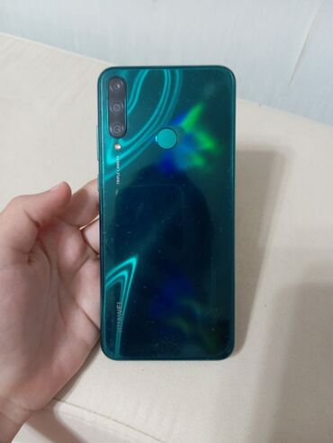 huawei p50 qiymeti: Huawei Y6p, 64 GB, rəng - Yaşıl, Sensor, Barmaq izi, İki sim kartlı