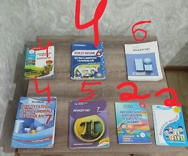Школьные учебники: Vatsap dan yiqinRiyaziyyat üzrə dərslik və tapşırıq kitabları dəsti — 1