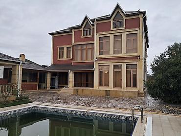 baki evlər: Novxanida 16 sotda bag evi,600 km metr yola ve deniz yaxin — 1