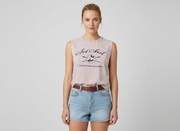t shirty z konopii: H&M Divided, Топ жіночий, розмір S