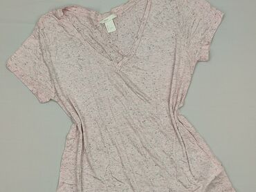markowe t shirty damskie wyprzedaż: H&M, T-shirt damski, rozmiar S