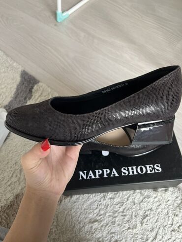 флиски найк бишкек: Новые Туфли от NAPPA SHOES - Цвет: тёмно‑коричневый/графит - Каблук