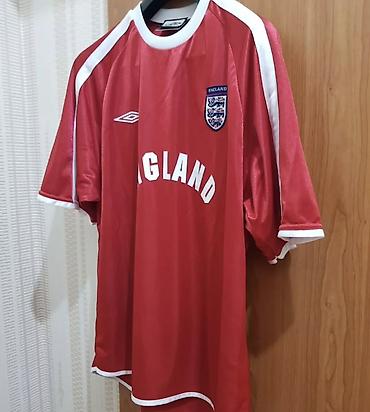 Kişi geyimləri: Futbolka, Umbro, L, rəng - Qırmızı — 2