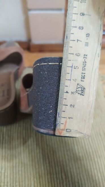 Домашние тапочки: Домашние тапочки, 37.5, Б/у, цвет - Синий — 14