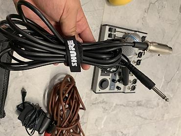 Микшерные пульты: Продаётся комплект для вокала и мероприятий: 🎤 Shure Beta 58A 🎤 Shure — 7