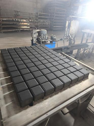 beton panel satisi: Rəngli səki daşları – zavod istehsalı - İkiqat qatlı vibropress — 4
