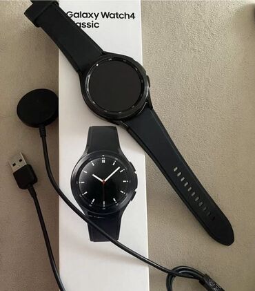 vesennjaja kurtka razmer m: Samsung Galaxy Watch 4 Classic 46 mm Состояние идеальное, пользовались