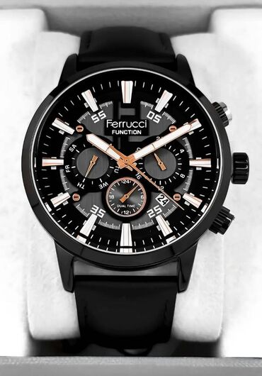 Ferrucci Function | orijinaldır, dəri kəmər, qutusu, yastığı