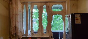 pencere resotkalari: Üçlü Taxta pəncərə İşlənmiş