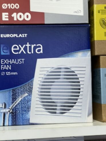 систему капельного полива: Вытяжной вентилятор EUROPLAST Extra Ø125 мм - Назначение: удаление