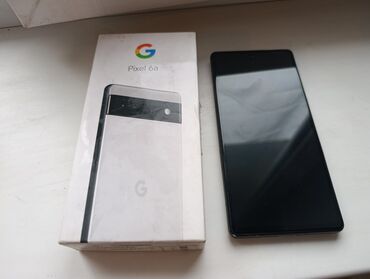 скупка телефонов дорого: Google Pixel 6A, Колдонулган, 128 ГБ, түсү - Ак