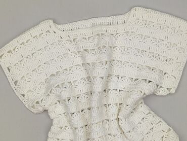 białe bluzki do stroju krakowskiego: Hand Knitted, Bluzka damska, rozmiar One size