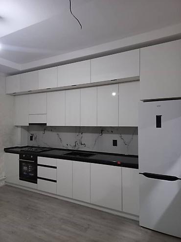 Кухонные гарнитуры: Кухонный гарнитур, Новый, цвет - Серый, МДФ, Бесплатная доставка — 10