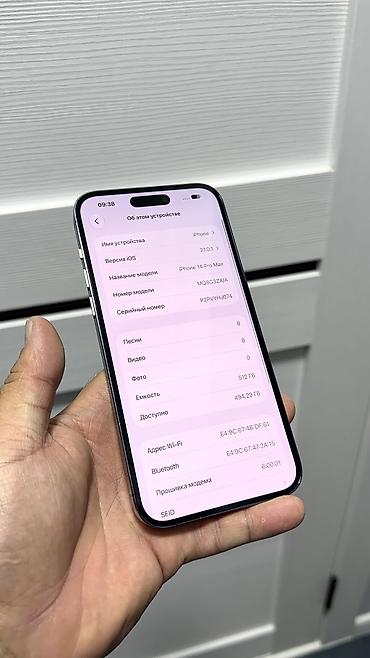 512: 🔥 IPHONE 14 Pro Max 🔥 📱 Оригинальный APPLE 🧠 Память: 512 GB 📶 — 6