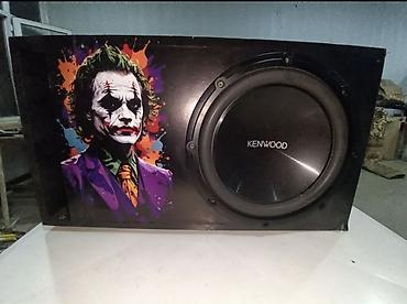 jec 1200: Kenwood 1200 W basovka qutu ve ses gücləndirici 500 W hamisi bir — 2