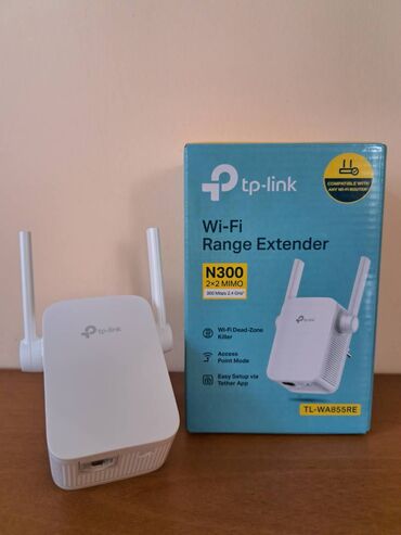 wifi modemleri: Marka Rəngi: Ağ (İşlənməyib) TP-Link Maks. Simsiz əlaqə sürəti 300