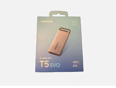 аксессуары для компьютеров: SSD 2Tb Samsung T5 EVO - внешний накопитель ✅ Новый, в запечатанной