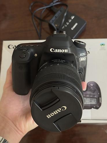 canon video: Canon EOS 80D + 18-135mm USM Lens | Tam Kit, İDEAL Vəziyyətdə! 📸 foto — 10