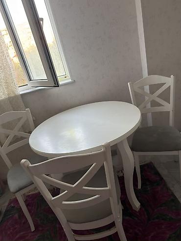 Mebel: Mətbəx üçün, İşlənmiş, 4 stul — 2