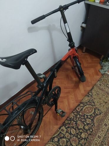 продаю гироскутер: Продаю американский складной алюминиевый велосипед Dahon. бу .Лёгкая