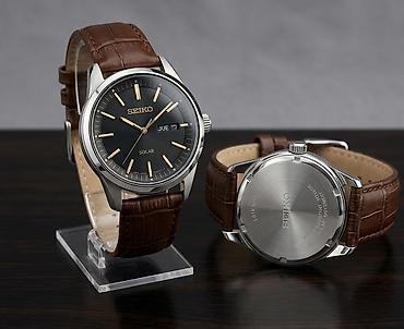 Классические часы: Seiko Solar – классические мужские часы на солнечной батарее — 1
