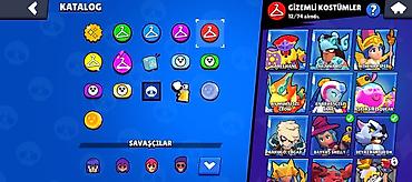 brawl stars 2: Brawl Stars oyun hesabı - Kuboklar: 57,424+ - Səviyyə: 39 profil — 4