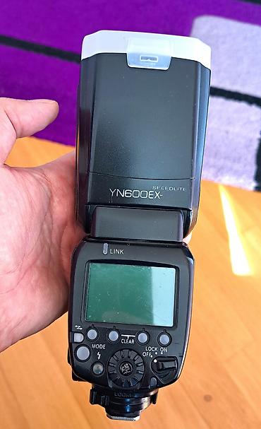 fləş: Nikon D7100 DSLR fotoaparat + obyektiv və fleş+çanta və lart — 7
