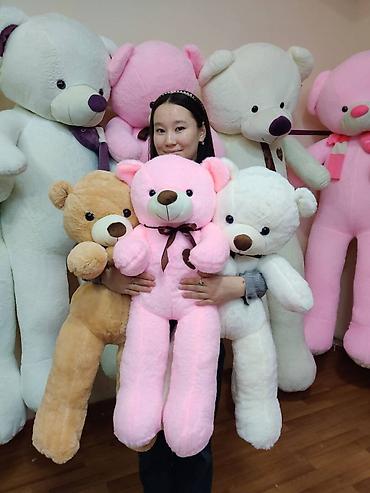 Игрушки: Мишка 60 см бесплатная доставка по Бишкеку 🧸60 см 1000 сом — 7