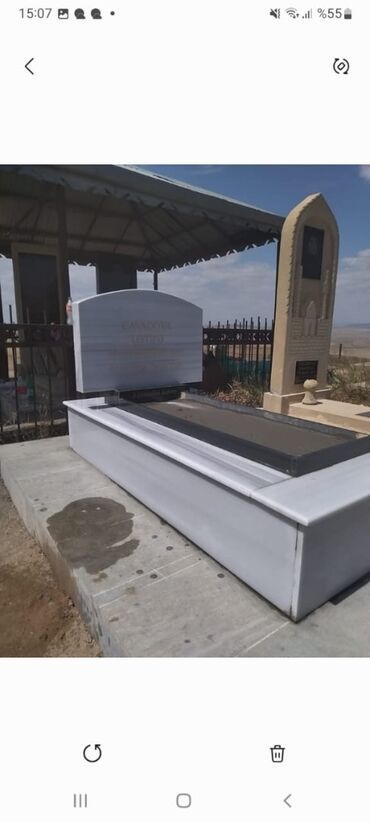 Başqa xidmətlər: Hər növ Qəbir başları, Mezar daslari ucuz ve kefiyyetli hazırlanması — 14