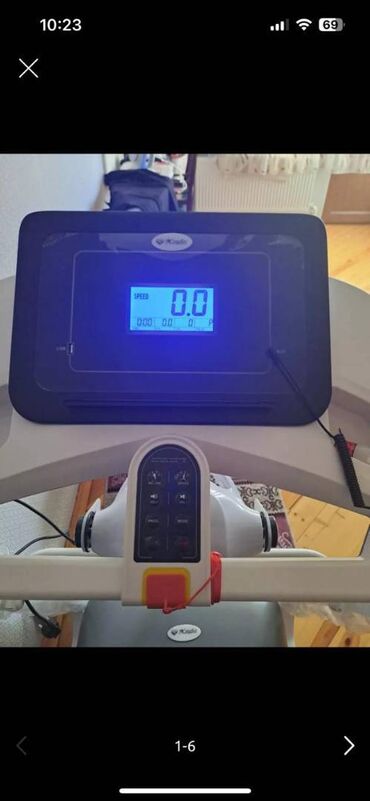 qaçış trenajoru kreditlə: Yenidir, Cardio firmasıdır. Ağırlıq götürməyi 120 kq